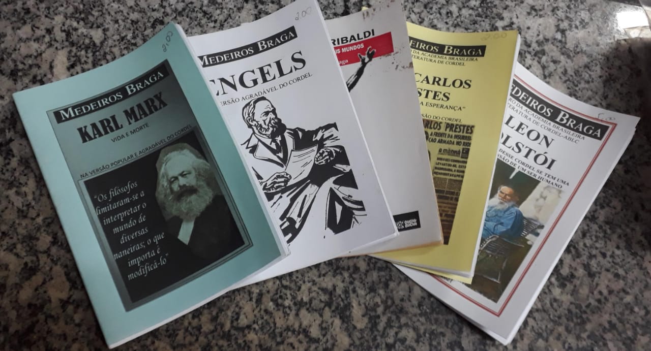 Cordéis Temáticos - Pacote Com 5 vols - Tema: Biografias de Marxistas