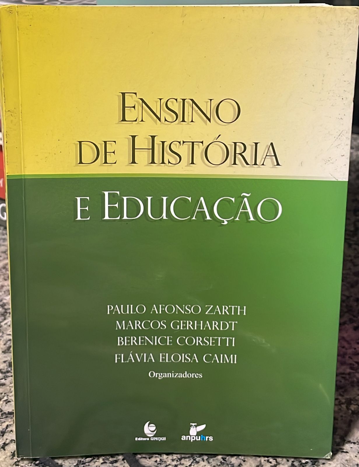 ensino de história e educação