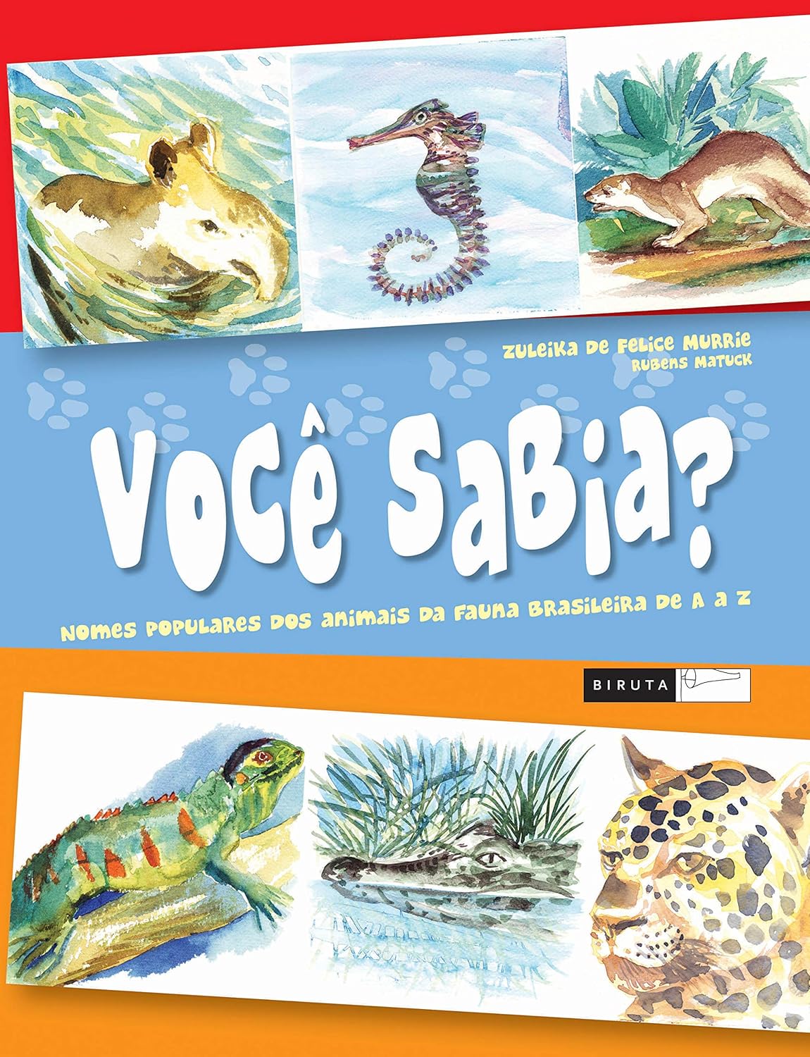 Você sabia - Nomes populares dos animais da fauna brasileira de A a Z