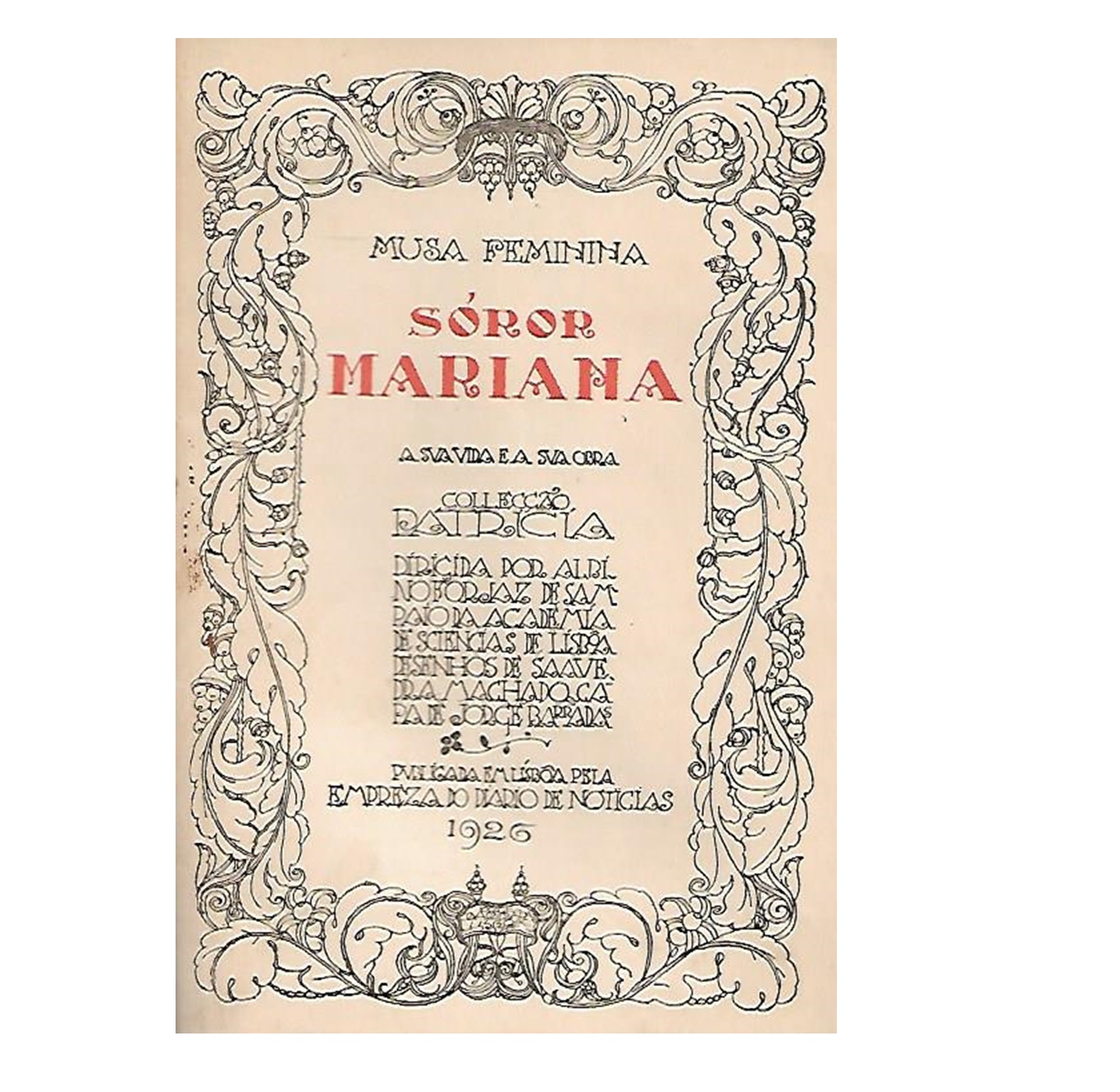 sorór Mariana - a sua vida e a sua obra