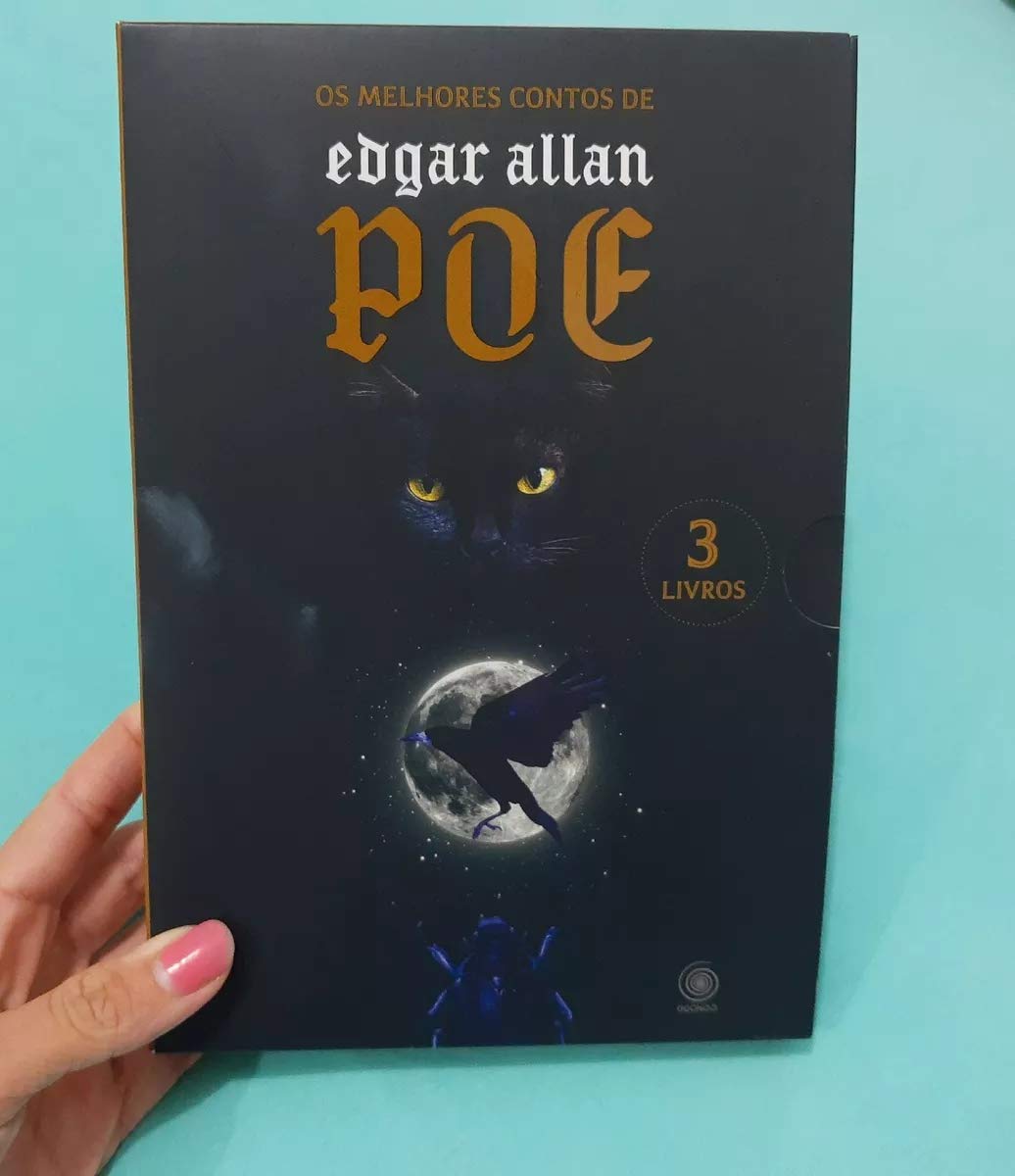 box os melhores contos de Edgar Allan Poe 3 vols.