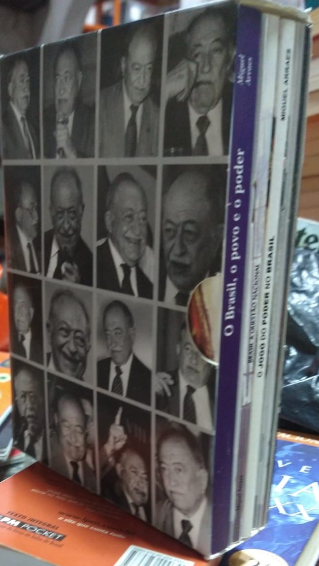 kit - Textos Políticos de Miguel Arraes - 3 livros 4 plaquetas