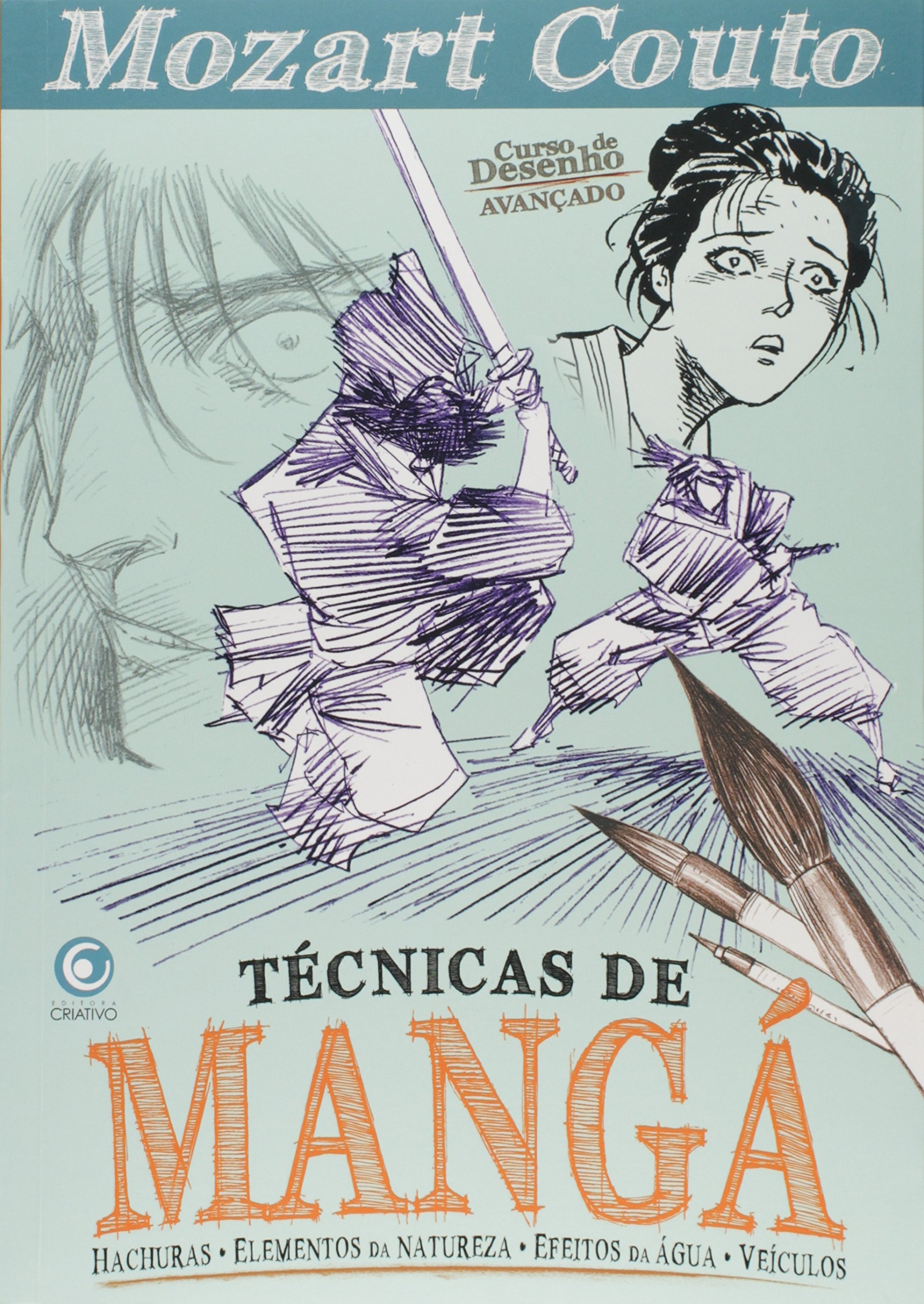 Técnicas de Mangá - Hachurras, Elementos da Natureza, Efeito da Água, Veículos