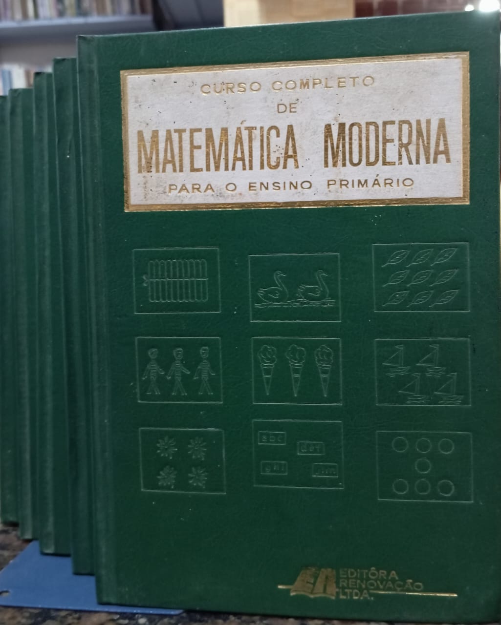 Curso Completo de Matemática Moderna para o Ensino Primário - 5 Vols {120}