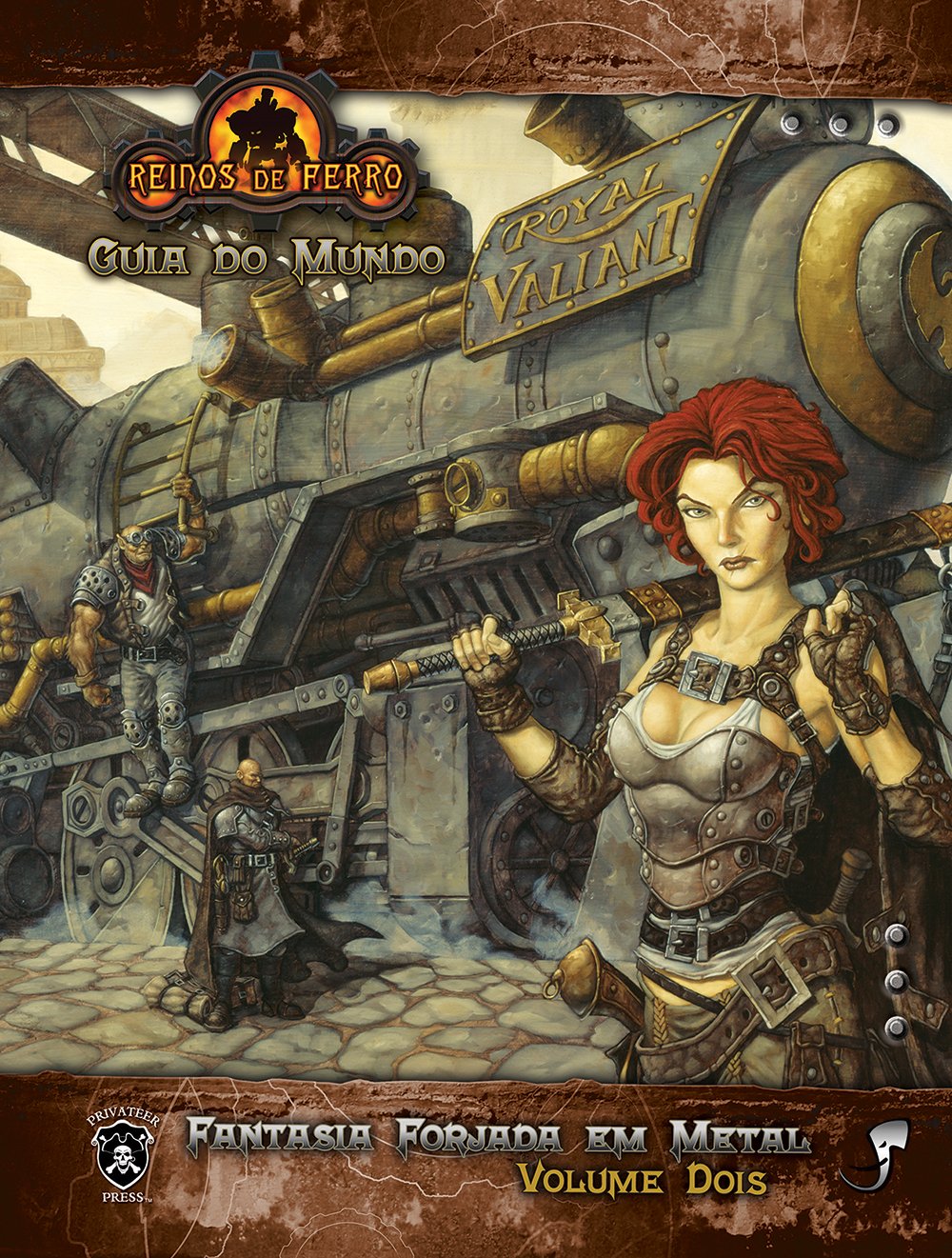 Guia do Mundo dos Reinos de Ferro - Fantasia forjada em metal - Vol. 2
