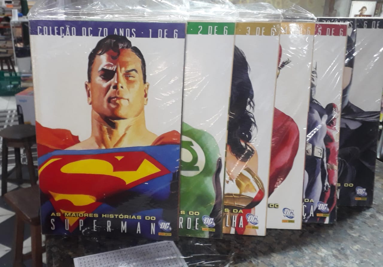 Coleção Dc 70 Anos - 6 Volumes Completos