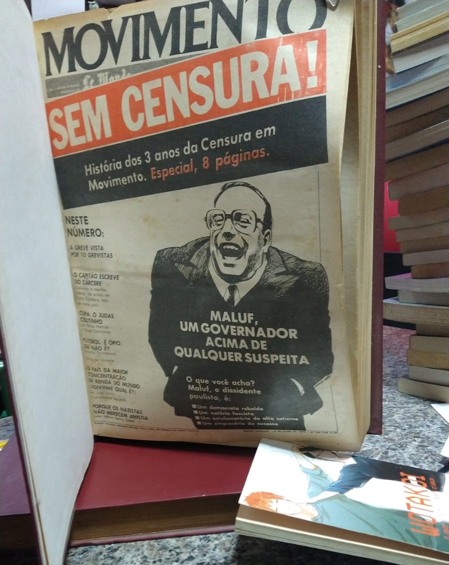 Revista Movimento nº 154 a nº 173 1978 encadernada - Le Monde brasilheira