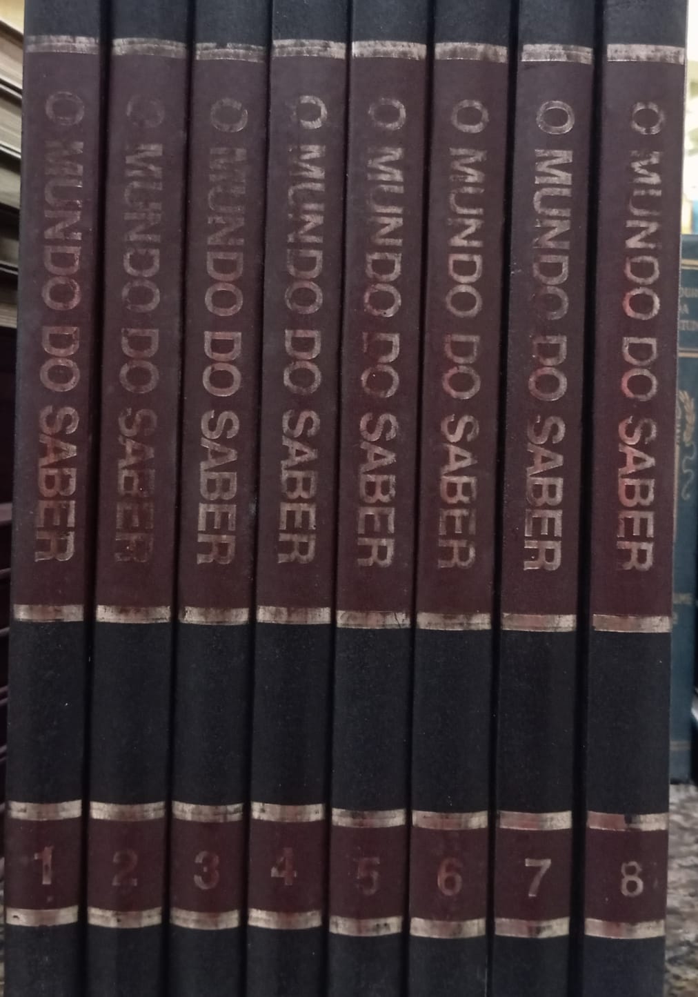 Enciclopédia Mundo do Saber 8 Vols – O Sebo Cultural – Venda de livros ...