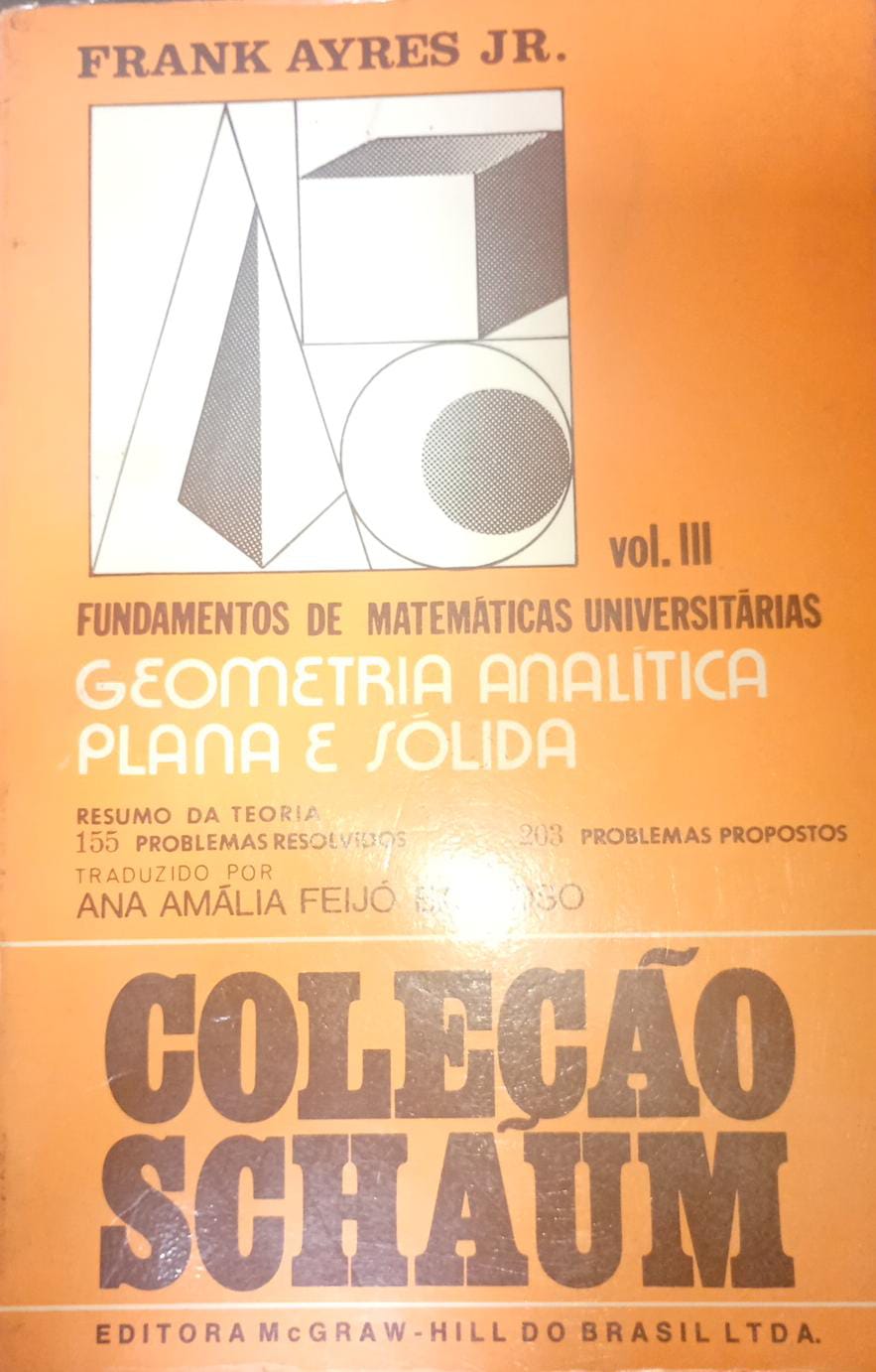 Geometria Analitica Plana E Solida