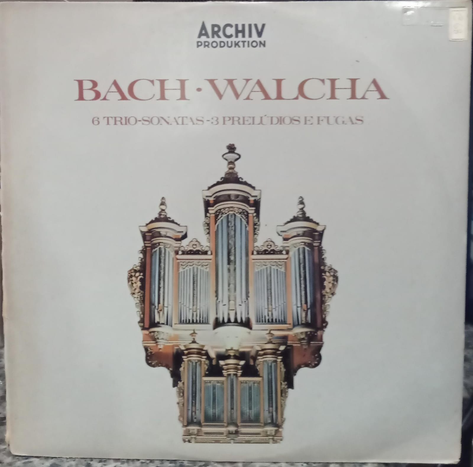 Bach, Walcha — 6 Trio-Sonatas - 3 Prelúdios e Fugas