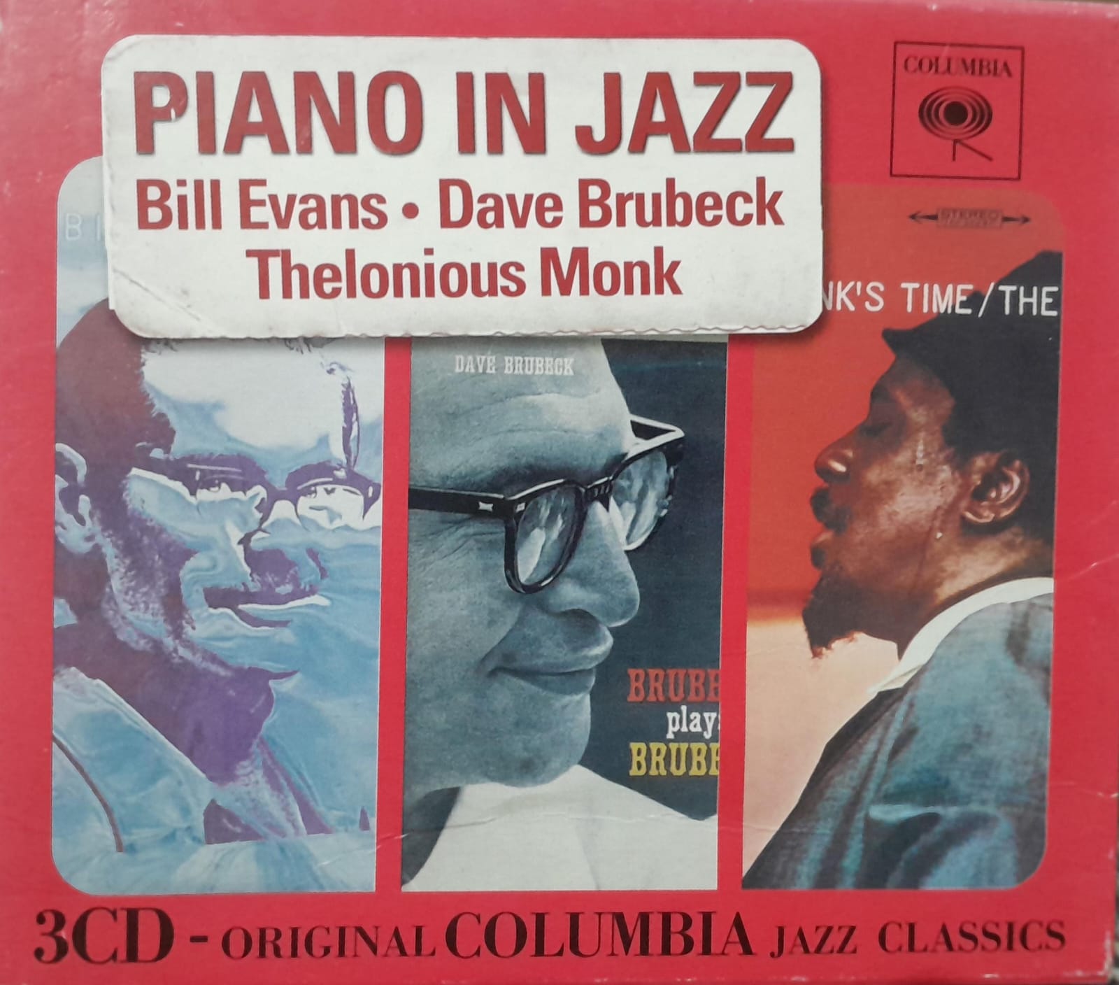 Bill Evans / Dave Brubeck / Thelonious Monk — Piano In Jazz