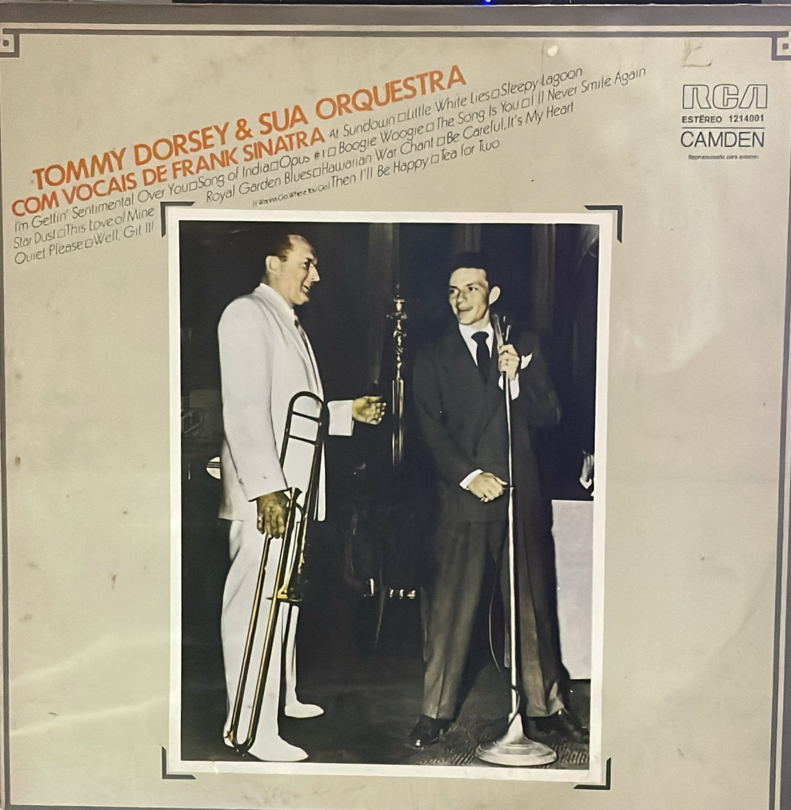 Frank Sinatra Tommy Dorsey E Sua Orquestra — Frank Sinatra Tommy Dorsey E Sua Orquestra
