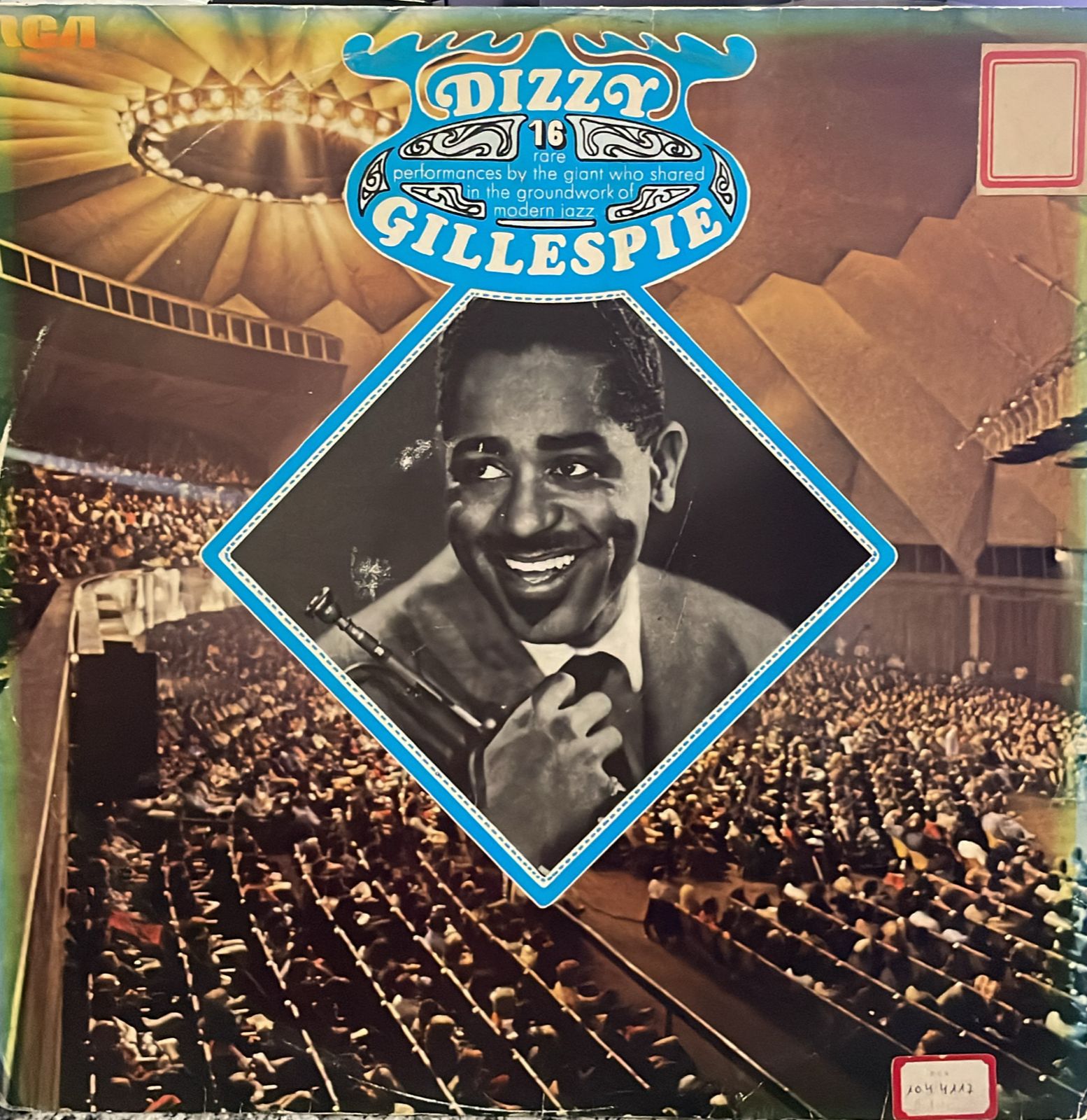 Dizzy Gillespie — 16 RARE PERFORMANCE - DIZZY GILLESPIE