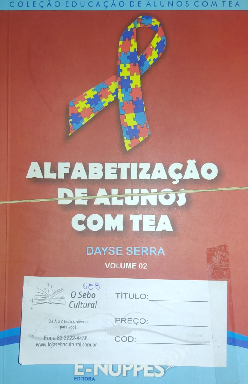 Coleção Alfabetização de Alunos com tea - 3 Vols