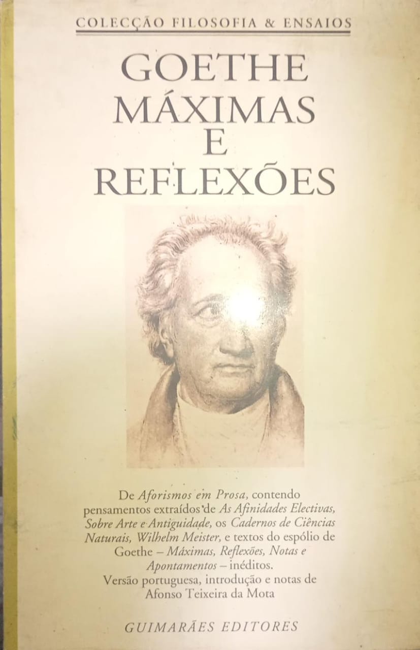 Goethe Maximas e Reflexões