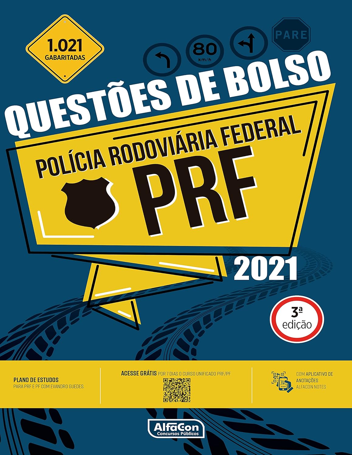 Questões de Bolso - Polícia Rodoviária Federal PRF- 2021