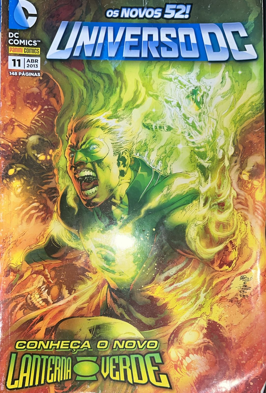 Os Novos 52! Universo Dc Nº 11 - Conheça o Novo Lanterna Verde