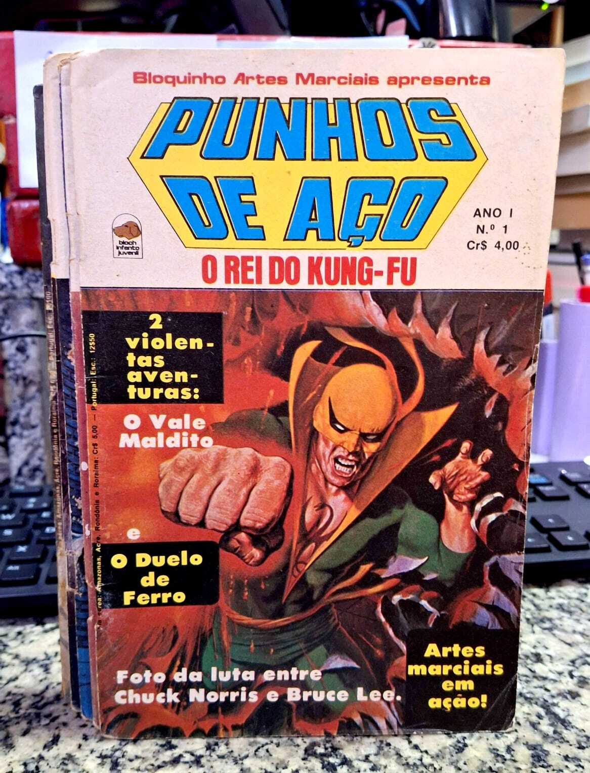 Punhos de Aço - Vol. 01 a 05 - Coleção completa