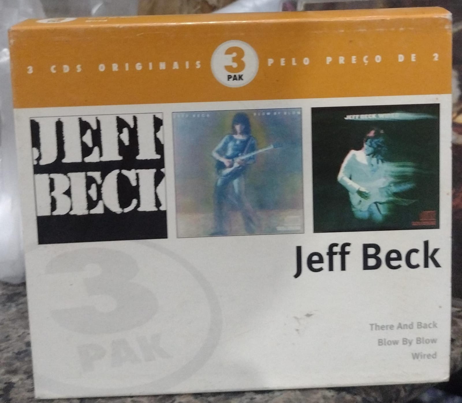Jeff Beck — Blow by Blow/Wired/There And Back 3-Pak