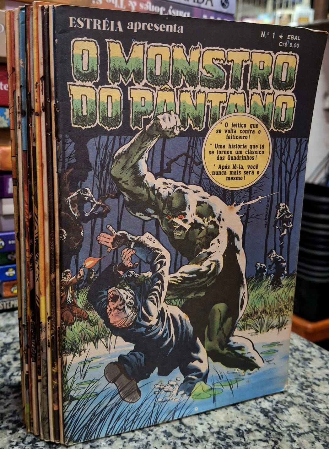 O Monstro do Pântano - Vol. 01 a 13 - Coleção Completa