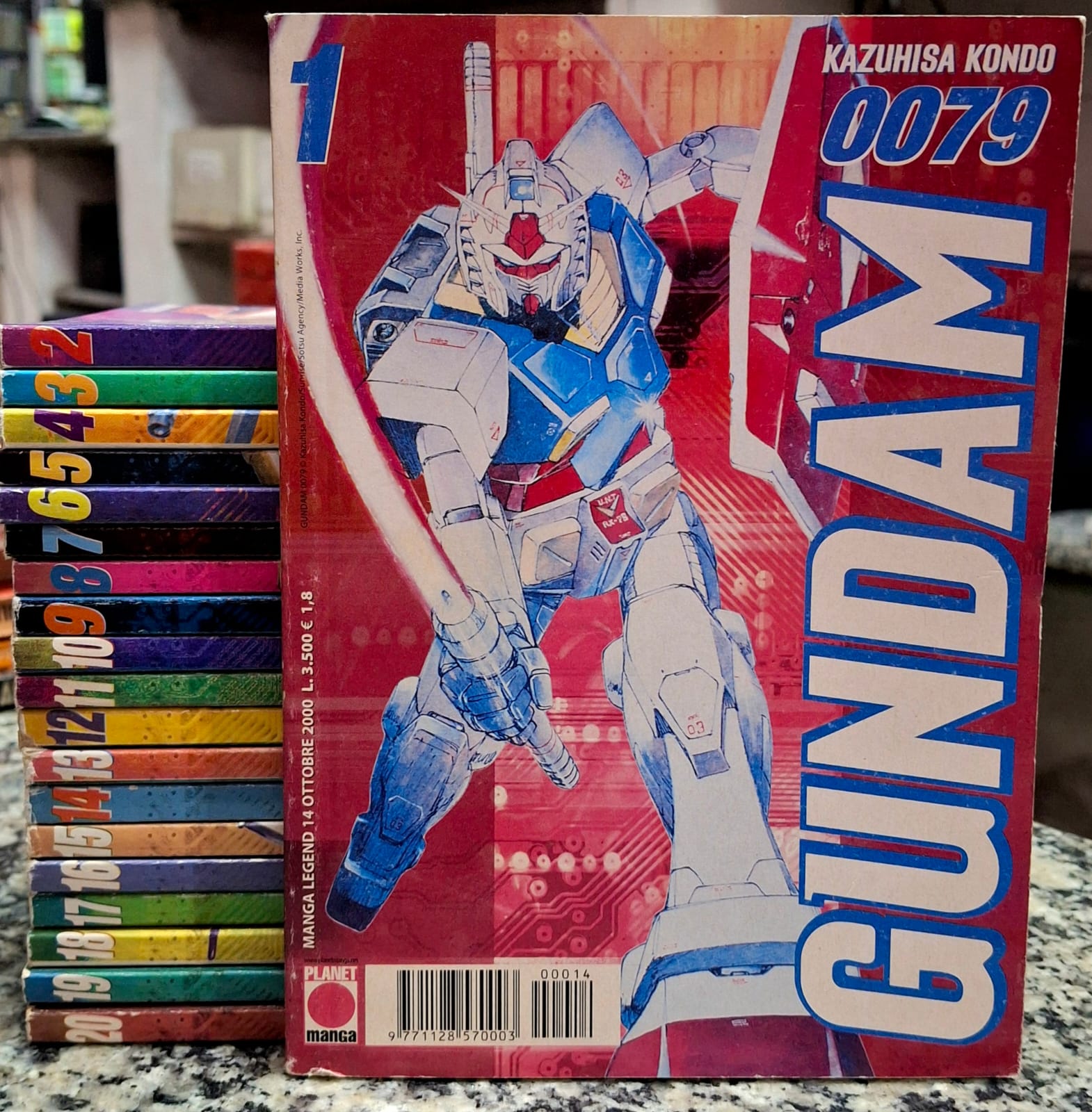 Gundam 0079 - Vol. 01 a 20 - Coleção Completa - Edição Italiana