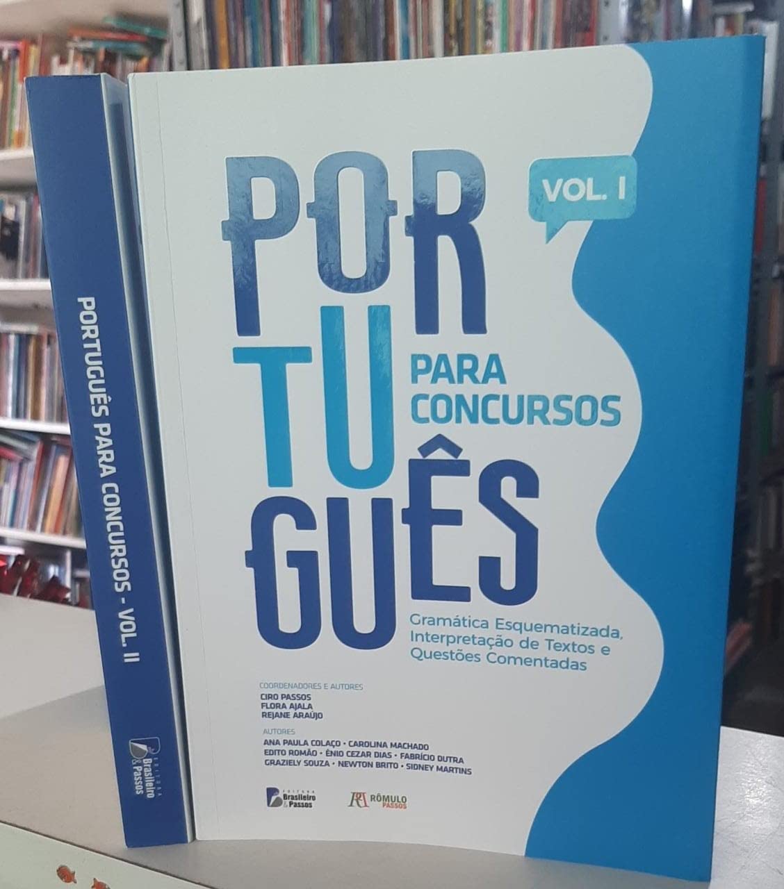 Português Para Concursos Vol 01 - Gramática Esquematizada Interpretação De Textos E Questões Comentadas