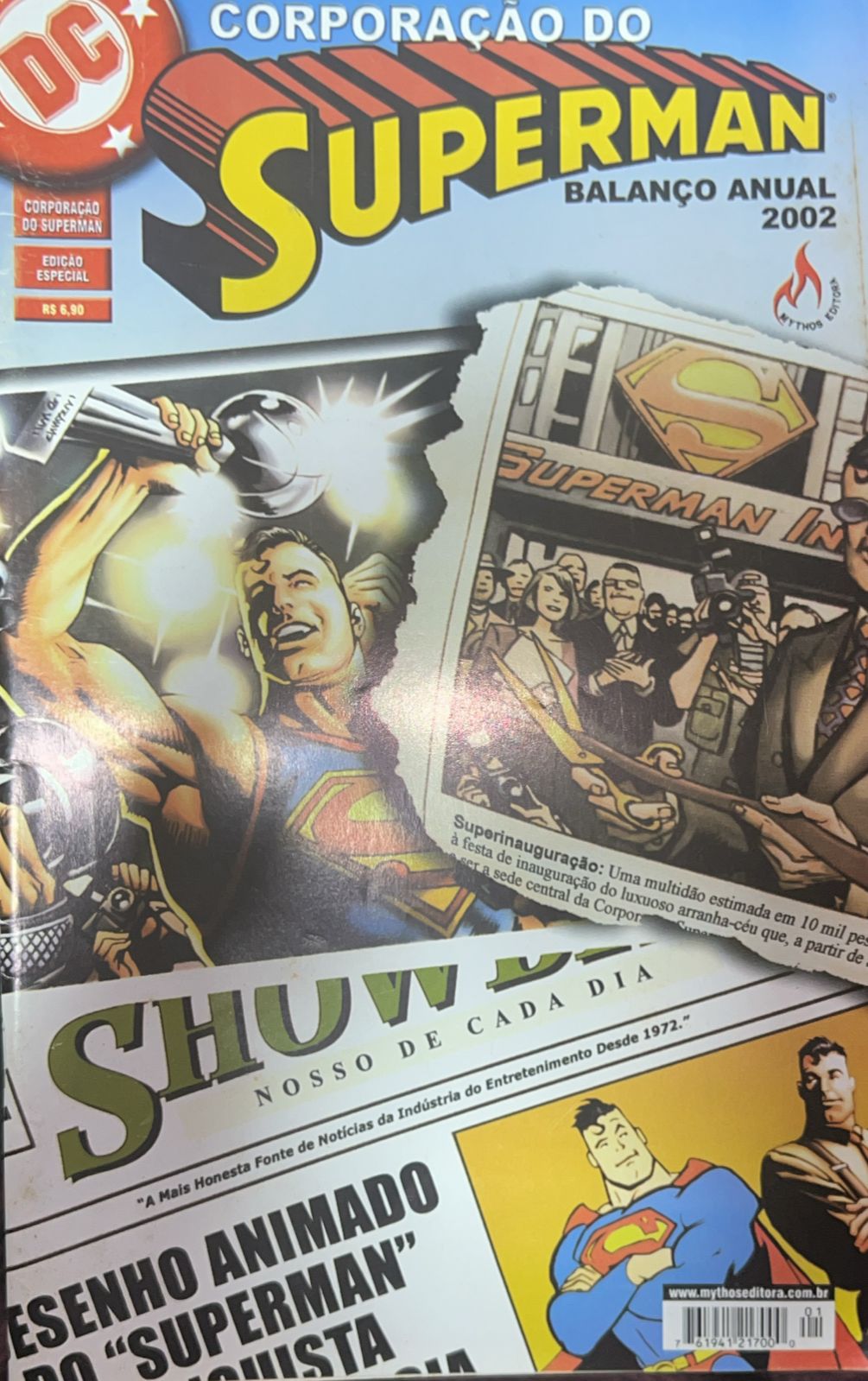 Corporação do Superman - Balanço Anual 2002