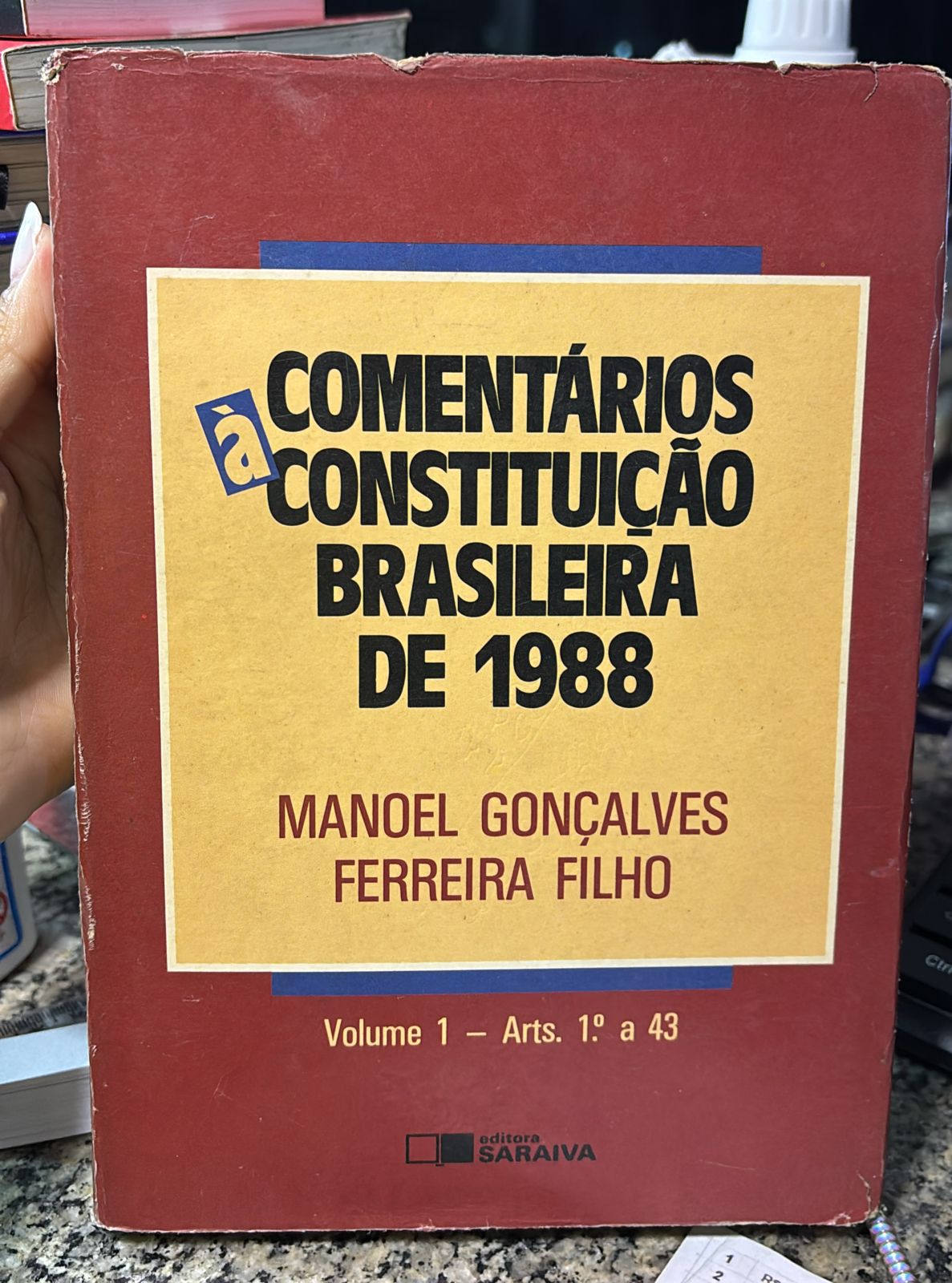 Comentários À Constituição Brasileira De 1988 Vol 01 - Arts 1 A 43