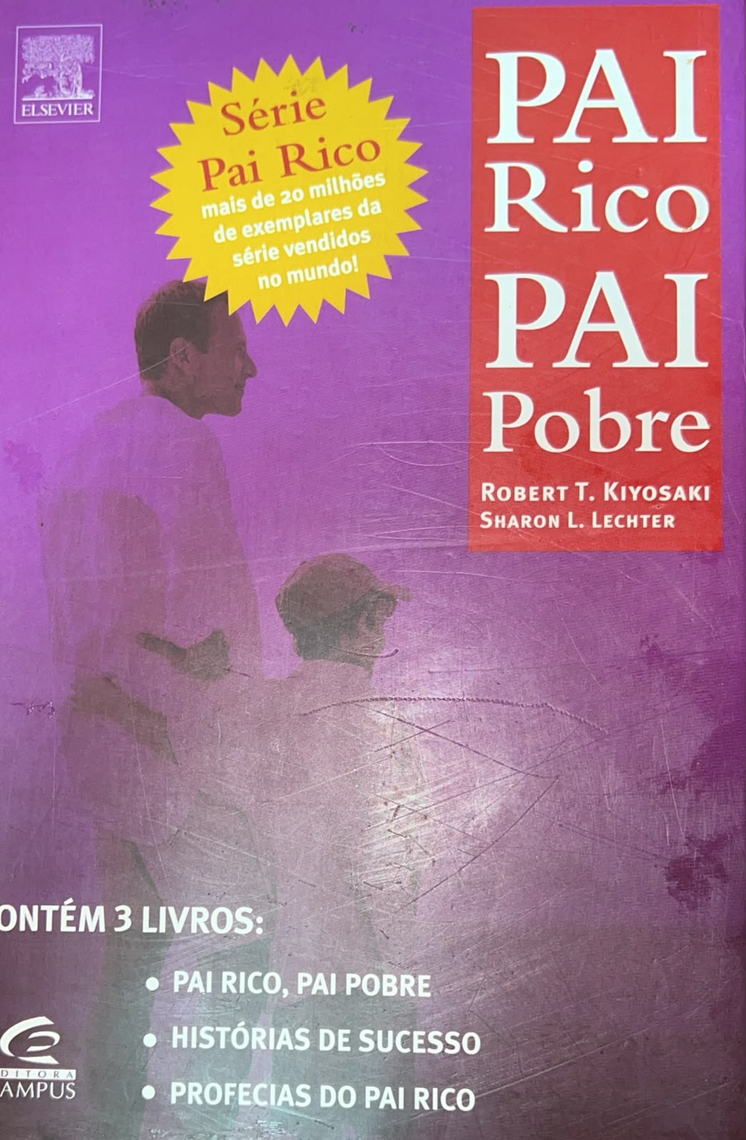 Pai Rico, Pai Pobre - box Com 3 Livros