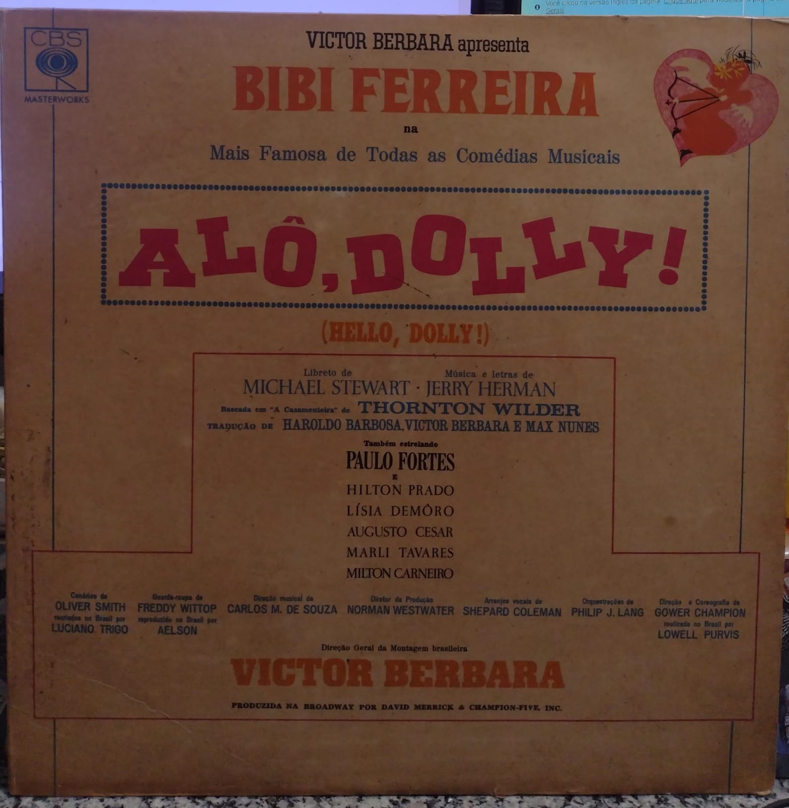 Bibi Ferreira, Paulo Fortes, Hilton Prado — Hello, Dolly! (Alô, Dolly!)