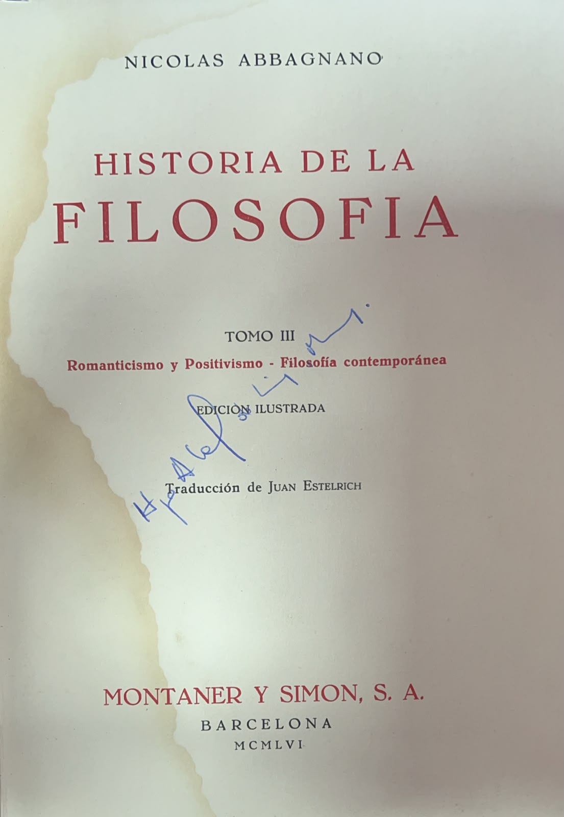 Historia de La filosofia TOMO III