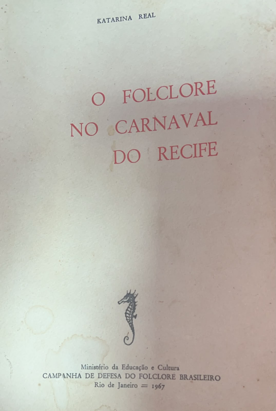 O Folclore No Carnaval De Recife